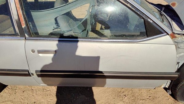 1985 Pontiac Sunbird Front Door RH Silver — photo 4