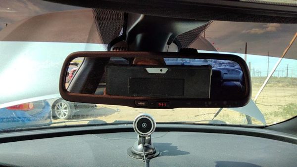 2015-2017 Chrysler 200 Inside Rear View Mirror Oem Windshield Mounted 68203589Ad — photo 1