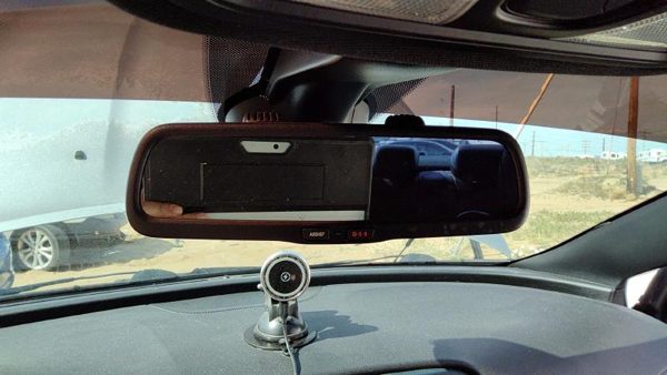 2015-2017 Chrysler 200 Inside Rear View Mirror Oem Windshield Mounted 68203589Ad — photo 3