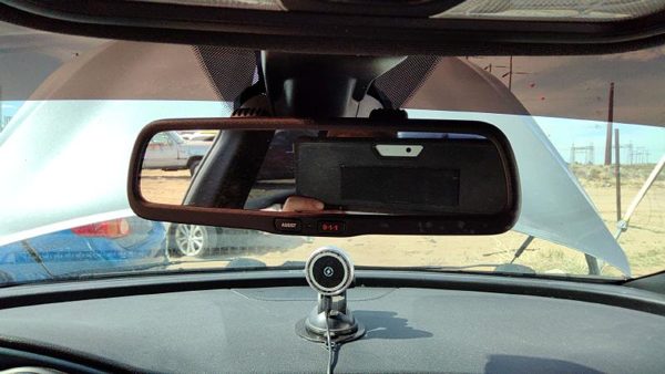2015-2017 Chrysler 200 Inside Rear View Mirror Oem Windshield Mounted 68203589Ad — photo 6