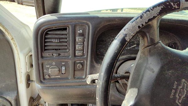 00-02 Silverado 2500 Hd Trim Bezel Around Speedometer Dash Surround Graphite 12D — photo 4
