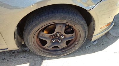 2010 Ford Fusion 17 Steel Wheel OEM 5 Spoke Rim AE5Z1015A