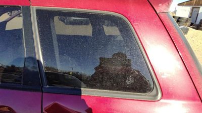 2003-2006 Mitsubishi Outlander Driver Left Rear Quarter Glass Back Side Window