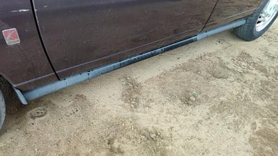 1996-1999 Saturn Sl2 Driver Left Lower Rocker Panel Moulding Side Skirt Oem Gray