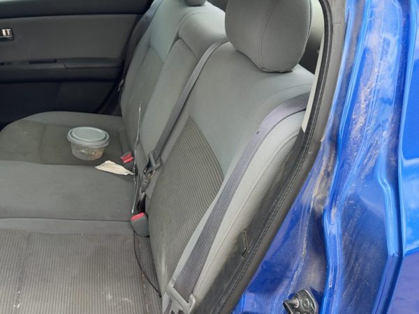 12 Sentra Complete Set Of Rear Seat Belts Retractor Buckle Left Right Charcoal X — photo 1