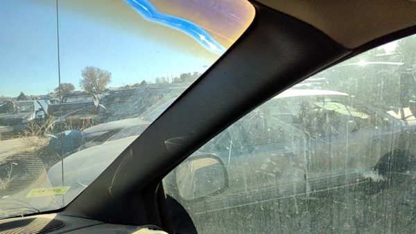 01-07 Dodge Caravan Passenger Right A Pillar Trim Windshield Post Panel Oem Blue — photo 1