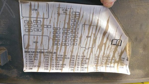 2009 Chevy Silverado Driver Left Dash End Trim Panel Oem 25940491 — photo 3
