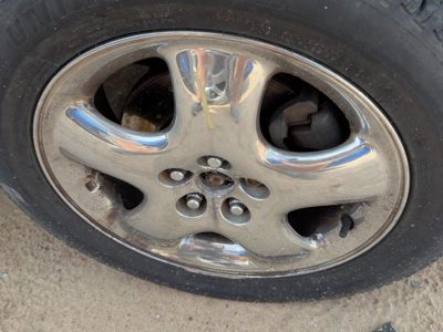 2001-2002 Chrysler Pt Cruiser 16" Aluminum Wheel Oem Factory 5 Spoke Rim #1