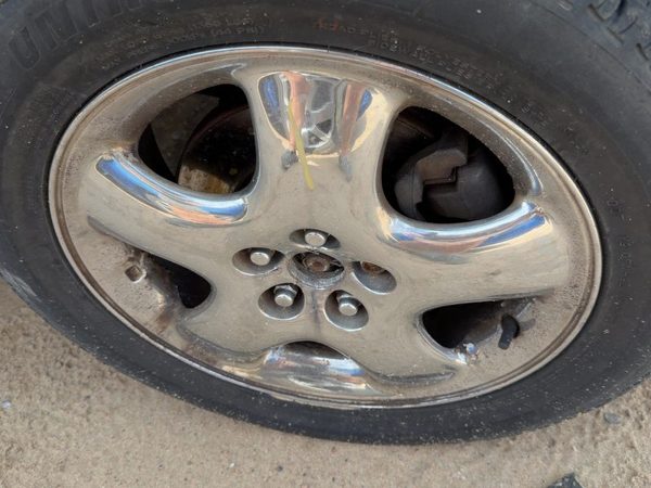 2001-2002 Chrysler Pt Cruiser 16" Aluminum Wheel Oem Factory 5 Spoke Rim #1 — photo 1