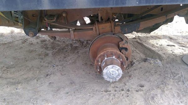 1996 Ford F450 Leaf Spring Rear — photo 2