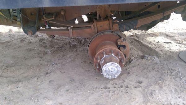 1996 Ford F450 Leaf Spring Rear — photo 1