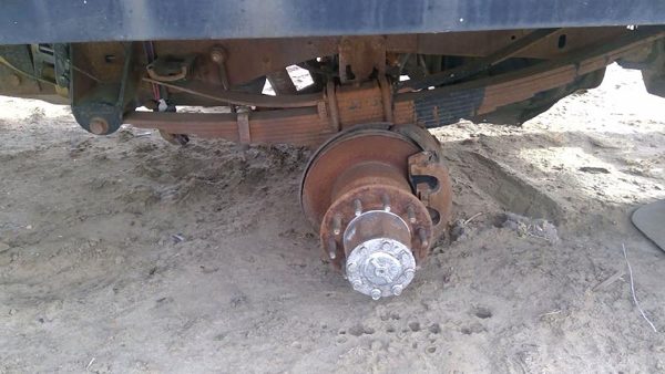 1996 Ford F450 Leaf Spring Rear — photo 3