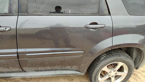 2007 Chevrolet Equinox Rear Door LH Granite Gray 44U — photo 3