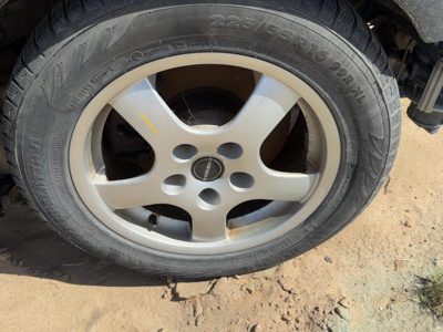2001 BMW 530i 16x7 Aluminum Wheel OEM Factory Rim 5 Round Spoke 36111093526