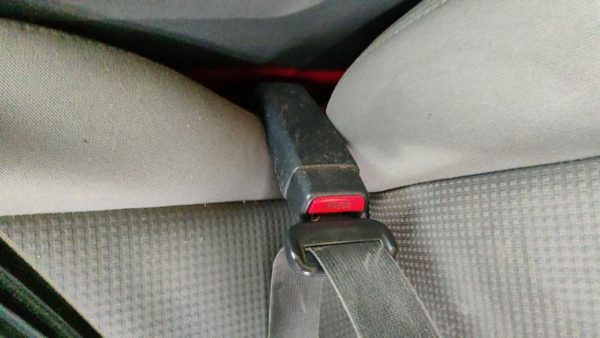 08-10 Dodge Charger Driver Left Front Seat Belt Buckle Receiver Db Slate Gray — photo 4