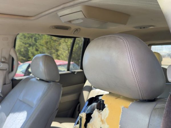 04-06 Dodge Durango Pair Of Front Headrests Oem Left Right Set Seat Gray Hjj1 — photo 1