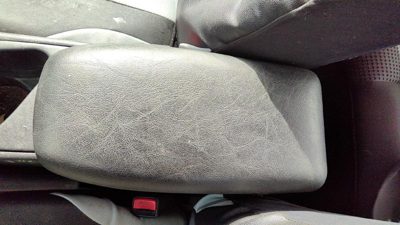2000-2005 Mitsubishi Eclipse Center Console Lid Only Arm Rest Fold Down Black