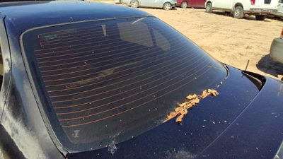 2002 INFINITI G20 Back Glass/window