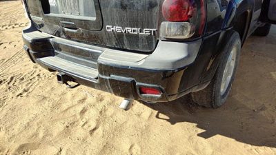 2002-2009 Chevy Trail Blazer Rear Bumper Cover Assembly Oem Back Black 41U