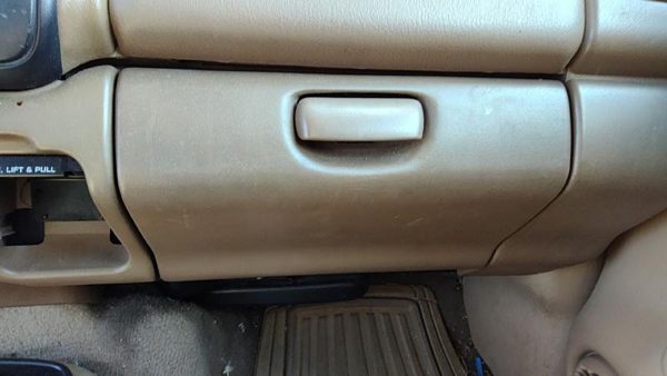 1998-2000 Dodge Durango Glove Box Assembly Complete Door With Latch Oem Tan — photo 1