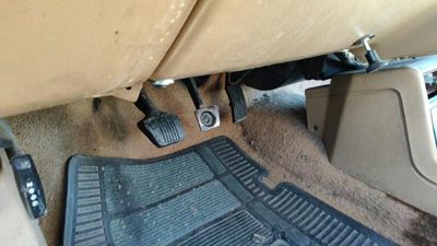 1984-1987 Ford Tempo Complete Clutch And Brake Pedal Assembly Oem