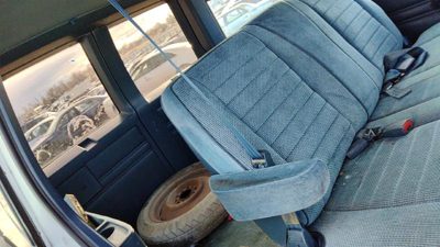 1985-1994 Gmc Safari Passenger Right Rear Seat Belt Retractor Oem Shoulder Blue