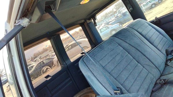 1985-1994 Gmc Safari Passenger Right Rear Seat Belt Retractor Oem Shoulder Blue — photo 2