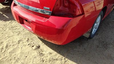 2006-2011 Chevy Impala Rear Bumper Cover Assembly Oem Back Red 74U 25865729