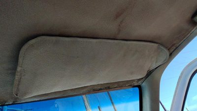1995-1998 Chevy Silverado 1500 Passenger Right Sun Visor Oem Gray