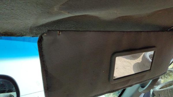 1995-1998 Chevy Silverado 1500 Passenger Right Sun Visor Oem Gray — photo 5