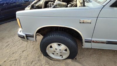 1982-1993 Chevy S10 Pickup Driver Left Front Fender Oem Gray 15961503