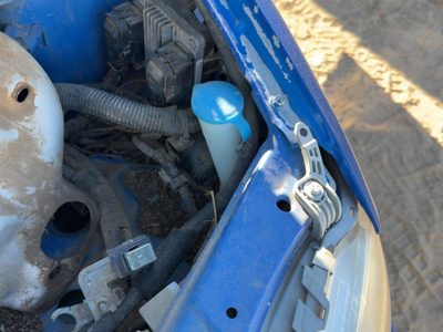 04-08 Aveo Windshield Washer Fluid Reservoir With Pump Oem Wiper Tank Hatchback