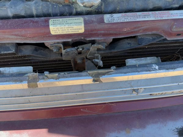 1985-1988 Nissan Maxima Hood Latch Assembly With Bracket Oem 6250015E10 — photo 4