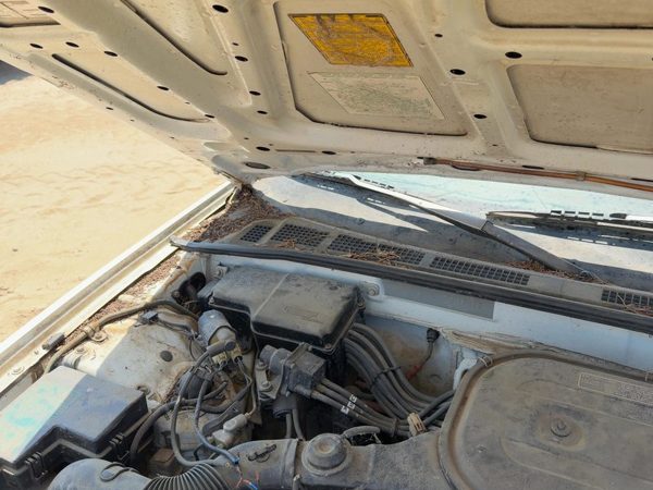 1986-1989 Honda Accord Lx Pair Of Hood Hinges Right Left Set Assembly Oem White — photo 5