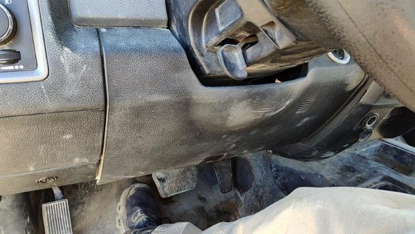 15-18 Dodge Ram 4500 Lower Dash Under Column Knee Bolster Trim Panel Oem Gray X8 — photo 4