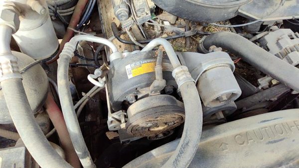1988-1994 Chevy S10 Pickup Mount Bracket Set For Ac Compressor Oem 4.3L — photo 3