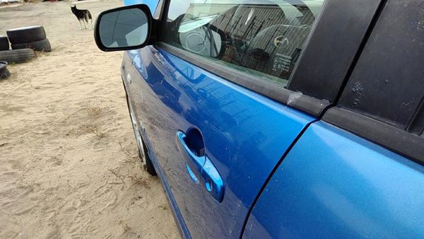 2005 Mazda 3 Front Door LH 27B Winning Blue BPYK5902XJ — photo 2