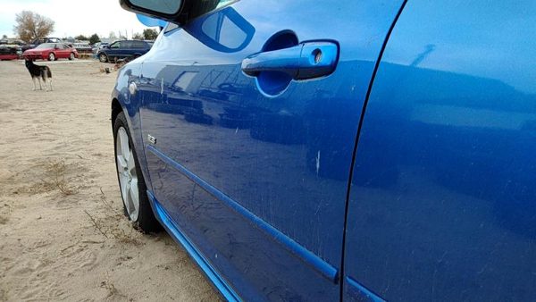 2005 Mazda 3 Front Door LH 27B Winning Blue BPYK5902XJ — photo 4