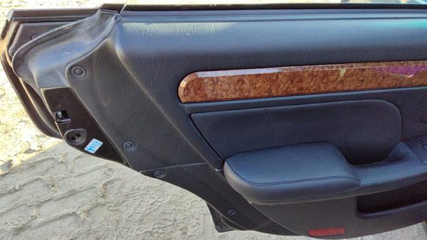01-05 Hyundai Xg350 Driver Left Rear Door Trim Panel With Switches Back Black — photo 2