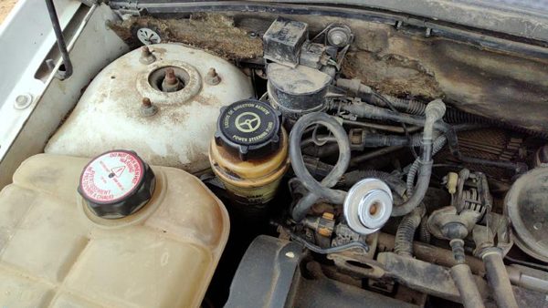 2000 01 Focus Station Wagon Power Steering Fluid Remote Reservoir Tank 2.0L Dohc — photo 5