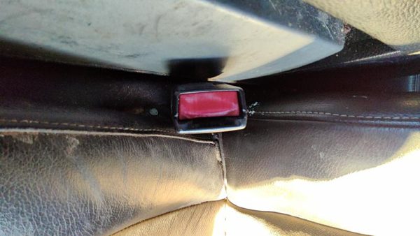 07-14 Ford Expedition Driver Left Front Seat Belt Buckle Receiver 1W Black/Camel — photo 2