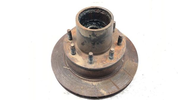 1980-1993 Ford F250 Front Rotor And Wheel Hub Oem 4X4 Dana 44 — photo 3