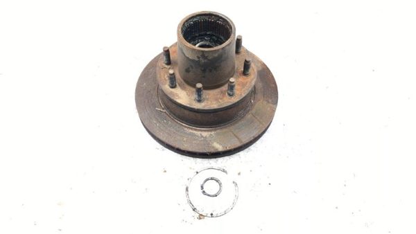 1980-1993 Ford F250 Front Rotor And Wheel Hub Oem 4X4 Dana 44 — photo 1