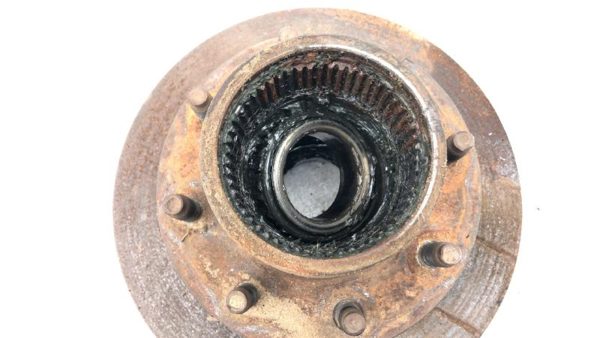 1980-1993 Ford F250 Front Rotor And Wheel Hub Oem 4X4 Dana 44 — photo 4