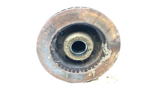 1980-1993 Ford F250 Front Rotor And Wheel Hub Oem 4X4 Dana 44 — photo 6