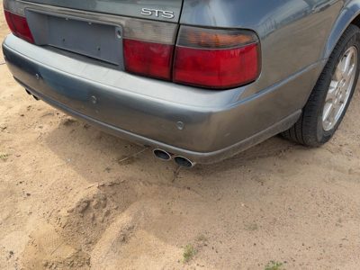 1998-2004 Cadillac Seville Rear Bumper Cover Assembly Oem Back Thunder Gray 88U