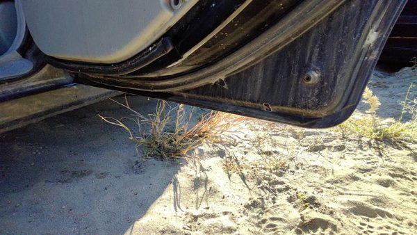 2005 Kia Spectra Rear Door RH Eb Black — photo 6