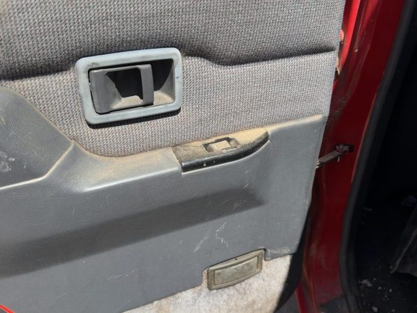 1994 Nissan Pathfinder Driver Left Rear Door Trim Panel With Switches Back Gray — photo 2