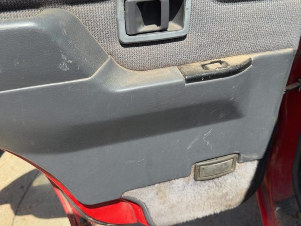 1994 Nissan Pathfinder Driver Left Rear Door Trim Panel With Switches Back Gray — photo 3