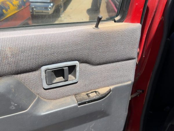 1994 Nissan Pathfinder Driver Left Rear Door Trim Panel With Switches Back Gray — photo 9